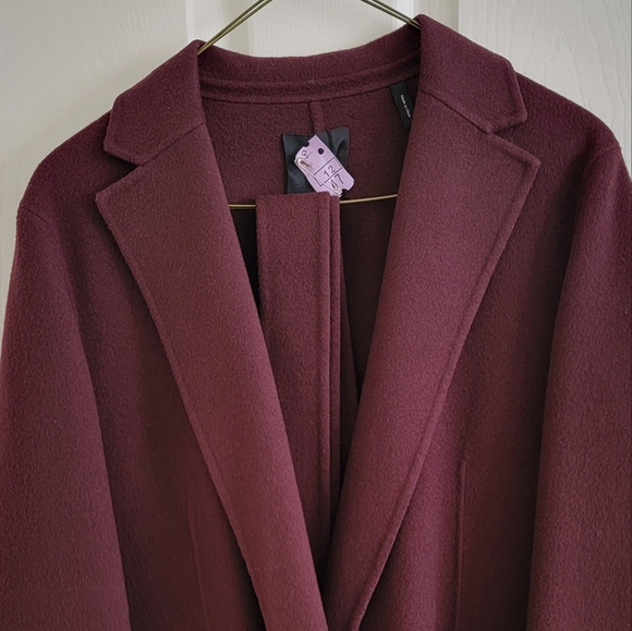 Theory Wrap Coat in Double-Face Wool-Cashmere, size S - Picture 11 of 14
